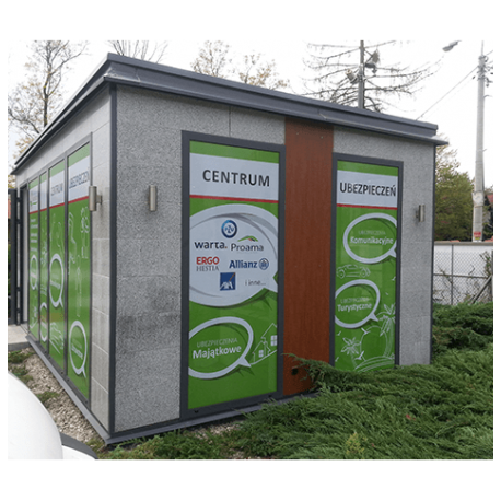 Folia OWV (One Way Vision) Drukarnia Fortuny